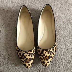 Nine West Leopard Flats Size 12